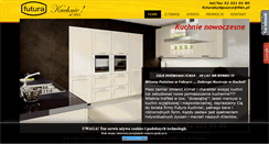 Desktop Screenshot of futura-kuchnie.pl